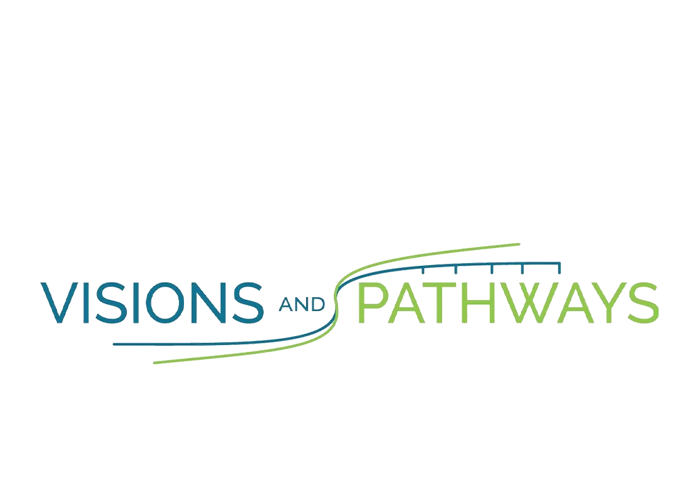 Visions and Pathways organization logo design