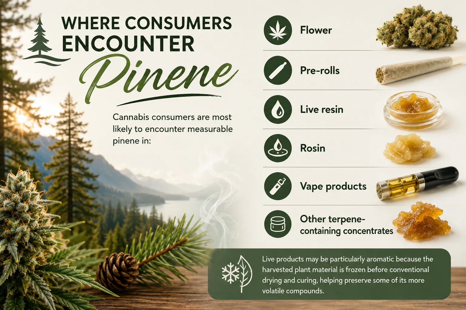 Pinene is a Gift from Nature